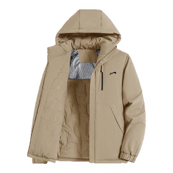 
Guirenniao Cotton Jacket Men's 2026 Autumn and Winter Graphene Cotton Jacket Men's Windproof Couple Warm Top