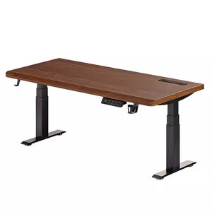 
Solid wood electric lift table desktop computer table bedroom desk study table home e-sports table game desk