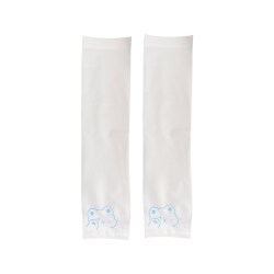 Summer lace white sun protection hollow thin arms