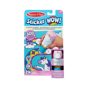 
Melissa/Doug children's early education educational magic seal sticker paste interactive picture book cartoon stamp toy