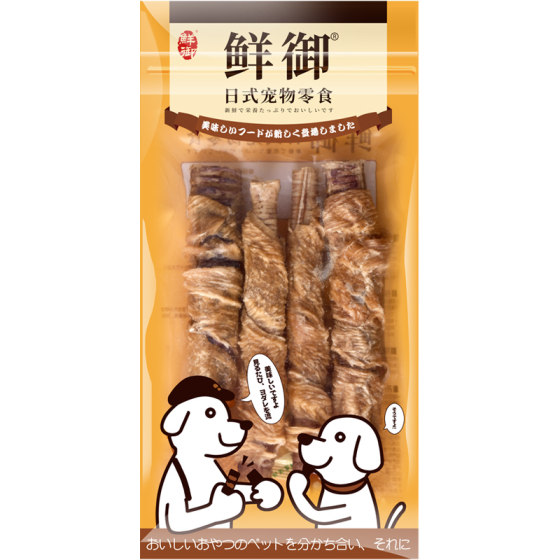 
[Xianyu] Pet dog snacks, chicken, duck, dried molar, goose throat, fresh meat wrapped 40g/bag