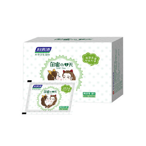 Fuyanjie best friend's style herbal sanitary wipes gentle cleaning private parts care antibacterial portable wipes