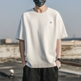 Tide, летняя японская ретро футболка, универсальный жакет для отдыха, оверсайз, короткий рукав
