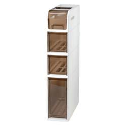 Bathroom slit cabinet without installation multi-function three-in-one