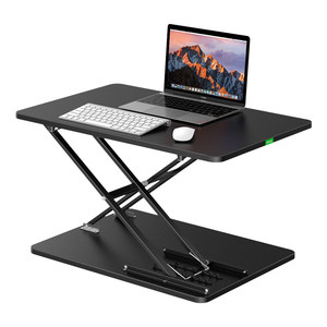 
omax computer desk standing office lift desk folding notebook stand desk adjustable workbench writing desk