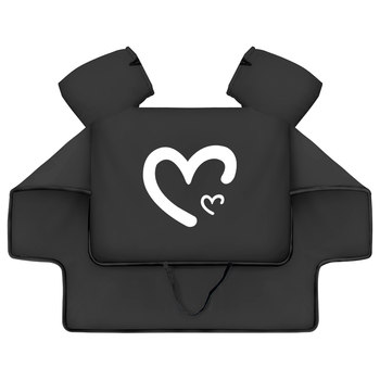 The windshield of the electric vehicle is thickened in winter and the velvet is kept warm
