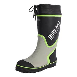 
Clearance of foreign trade tail goods, small flaws, men's rain boots, waterproof, non-slip rain boots, rubber shoes, water boots, fishing rubber labor-retaining shoes