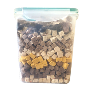 
Freeze-dried dog snacks gift package for the whole family barreled quail egg yolk dried chicken breasts into puppies, pets, cat staple food