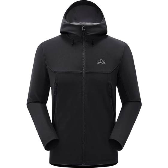 
[Windshield C24] Pelch and soft shell jacket for women's new outdoor windproof sports jacket breathable casual jacket for men