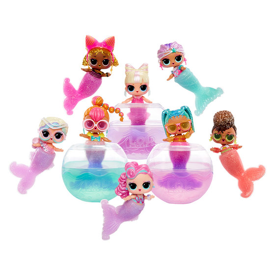 MGA lol surprise doll mermaid demolition ball doll blind box girl toy princess doll new year gift