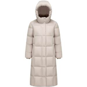 
[Hot Product] Bosideng 90 Goose down jacket with slim and long new winter hooded down jacket for women slim warm jacket