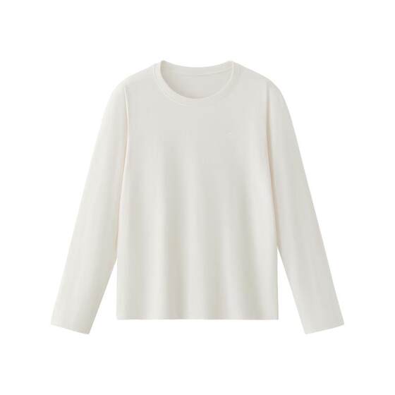 
Banana cotton cotton 301Sleep men's and women's pajamas 5A antibacterial cotton mo round neck long sleeve T-shirt new home clothing