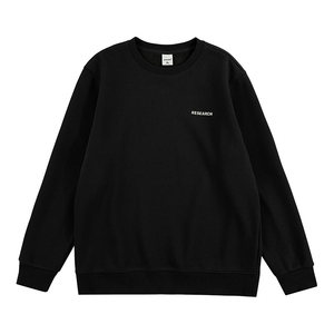 
Black Jin plus size men's autumn and winter velvet thickened inner long-sleeved men's fat plus fat loose sweatshirt