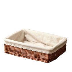 Wild rattan clothes, desktop, kitchen snack storage basket