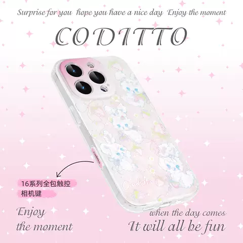 CODITTO Phone Case  3D Bunny & Strawberry iPhone Cases For Girls – iPhone 17, iPhone 16, iPhone 15, iPhone 14, iPhone 13