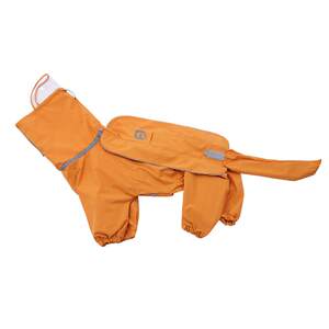
Dog raincoat, large dog pet outdoor dog raincoat, golden retriever Labrador jacket, summer waterproof four-legged jacket