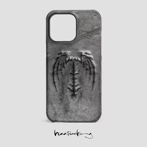 Dark Gothic Winged Creature Phone Case  Pro/Plus/Max/Air  – iPhone 17, iPhone 16, iPhone 15, iPhone 14, iPhone 13