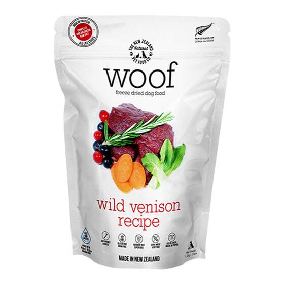 woof New Zealand dog freeze-dried raw bones dog food pet small dog puppy chicken duck snack dog food
