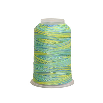 Segment dyed wax thread hand-woven rope round wax thread
