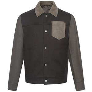 
[Heat Burning/Sheep Wool] Lilang Ole Short Woolen Coat Men's Lapel 2025 Winter Jacket Jacket