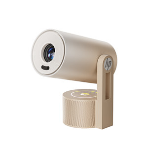 
[15% off national government subsidies] HP HP CP300 projector home ultra-high definition home bedroom without curtain can be connected to mobile phone screen projector small projector student dormitory screen