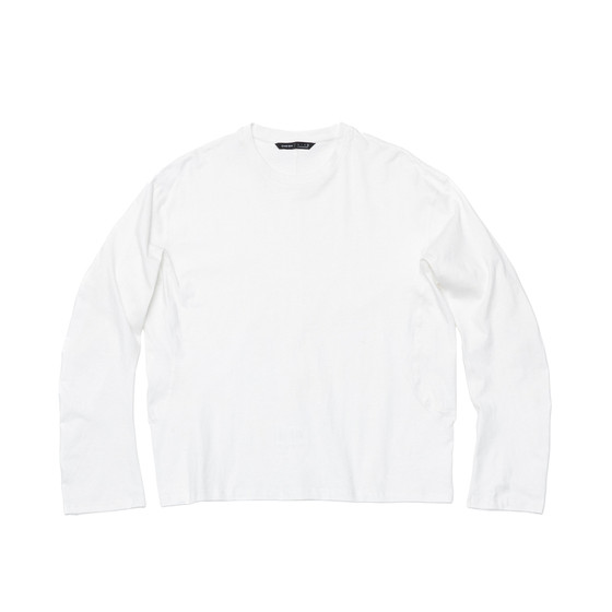 
oarism 26SS 3D three-dimensional cutting T-shirt new scimitar sleeve commuting men and women slim bottoming long-sleeved top