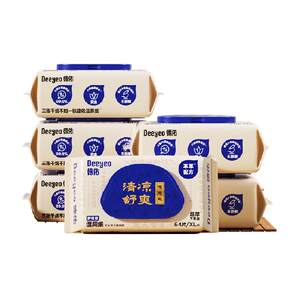 Deyou Care Wet Toilet Paper Cooling and Sanitary Wet Paper for Men and Women Wet Toilet Paper for Private Parts