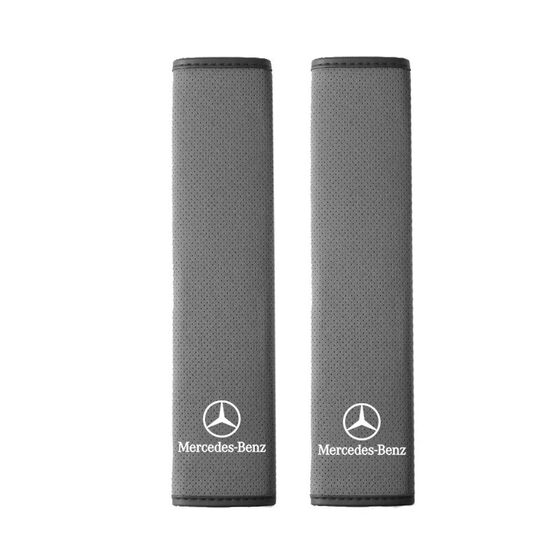 
Car safety belt shoulder protector suitable for Mercedes-Benz and Audi skin-friendly leather perforated anti-wear clothing safety belt comfortable protective cover
