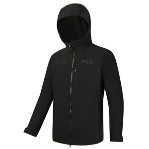 
FILA official men's woven jacket 26 spring new urban light outdoor sports simple hooded water-repellent top