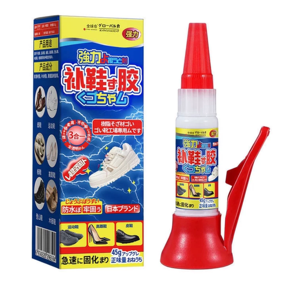 
Japan's special glue for cobbled shoes, waterproof sports basketball shoes, canvas shoes, Air Force One, strong adhesion to shoes without damaging the shoes, resin soft glue, sticky leather soles, shoe factory special 502 quick-drying glue