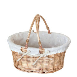 Picnic wicker photography storage basket