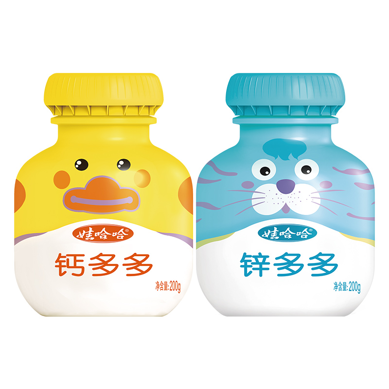 娃哈哈钙多多锌多多儿童营养酸奶饮品哇哈哈官方旗舰店