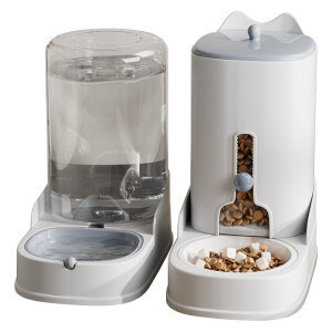 Cat water dispenser, pet automatic feeder, dog feeder water heater drinking water artifact flow without inserting water bowl supplies
