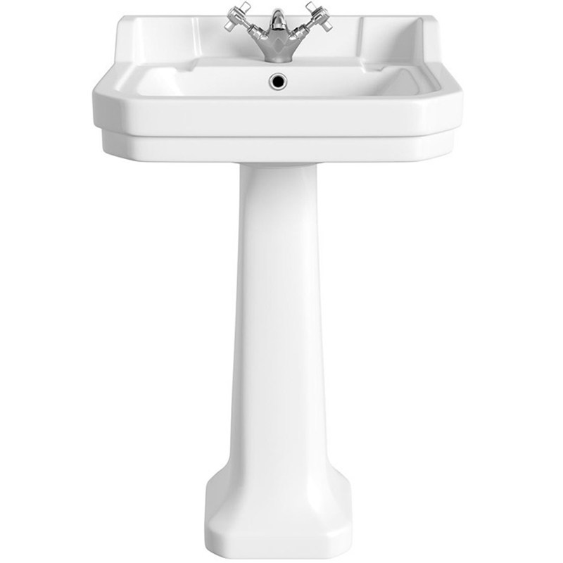 Grifo De Lavabo Herc Chrome Con Palanca De Giro De 1/4 De Giro, ABS