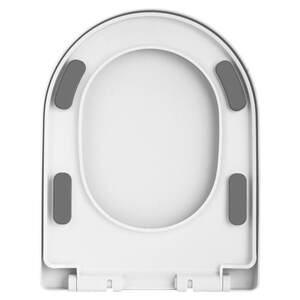 Toilet lid home universal thickened large foot pad slowed down the old UVO type toilet ring toilet
