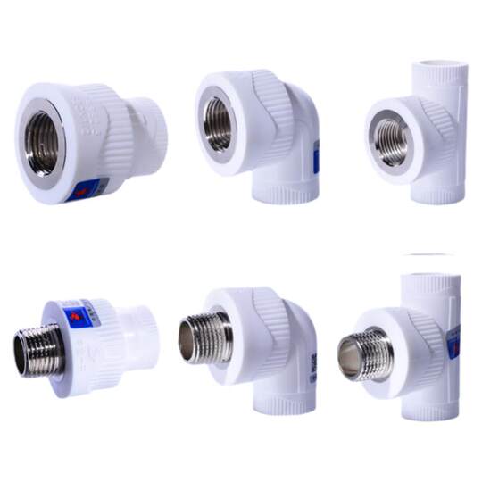 Tianyi Jinniu PPR Pipe Fittings Inner and Outer Wire Direct Elbow Tee ...