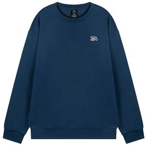 
ANTA sweatshirt men's spring and autumn velvet long-sleeved T-shirt 2026 new solid color inner bottoming shirt loose top