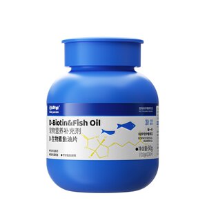 考拉胖胖d生物素鱼油宠物狗狗猫咪专用猫用宠物营养补充剂保健品
