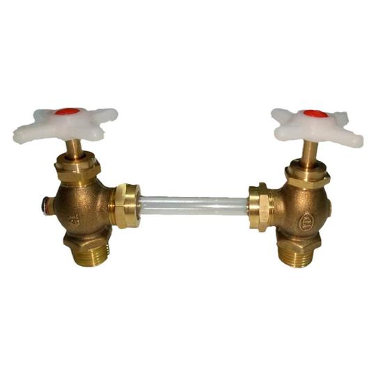 Water Level Meter 2m Stainless Steel Copper Joint Boiler Glass Tube