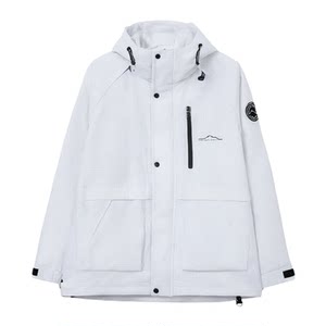 
Wang Yibo's same style Ducky 2025 new workwear parka down jacket for men and women winter thickened short couple coat