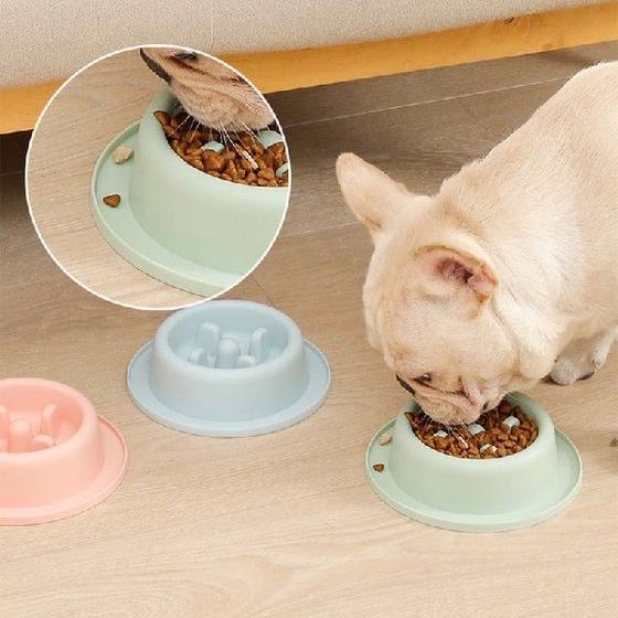 热销Slow Feeder Fun Shape Bowls Slow Feeding Dog Bowl Avoid