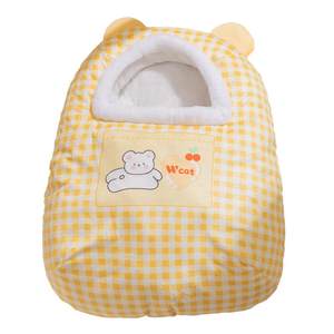 
Cat nest warm winter cat sleeping bag sleeping nest universal for all seasons winter thickened closed security dog house cat house