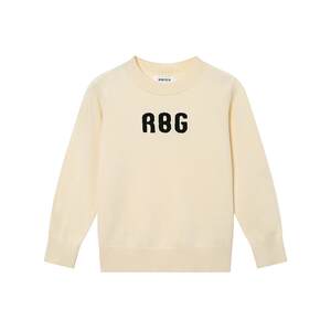 
RBIGX new autumn pullover boys' sports soft and delicate knitted sweater jacquard sweater