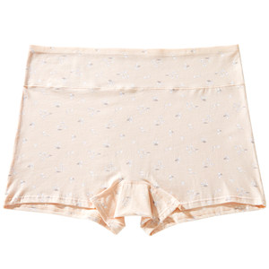 
Women's underwear full buttocks without clipping buttocks, flat horns, large size fat girl pure cotton high waist 200*0.5kg10A antibacterial belly-tightening