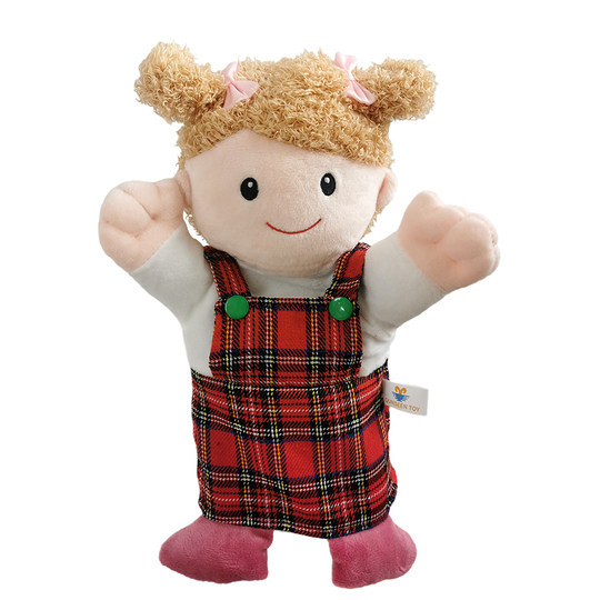 Marioneta De Mano De Abuelo – Peluche Suave, 30 Cm, Para Juego De Rol Y Narración Familiar