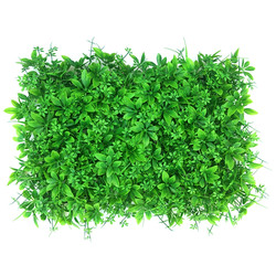 Artificial turf plastic background green wall hanging plant wall