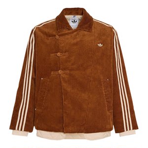 
Adidas/Adidas genuine clover men's and women's casual lapel new Chinese style warm cotton clothing KQ5135