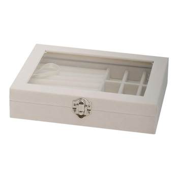 High-end large-capacity jewelry box anti-oxidation storage box