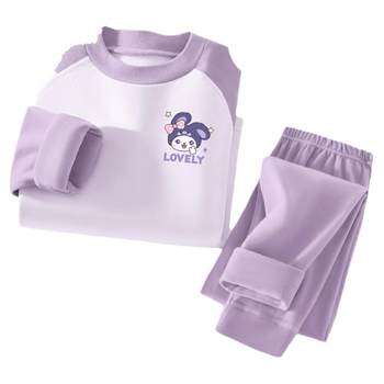 
Cotton children's clothing, German velvet thermal underwear for girls