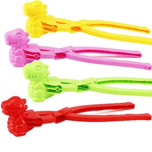 Snowball clip snow play snow toy big duck children snowball fight dinosaur thickened mold tool clip snowball artifact
